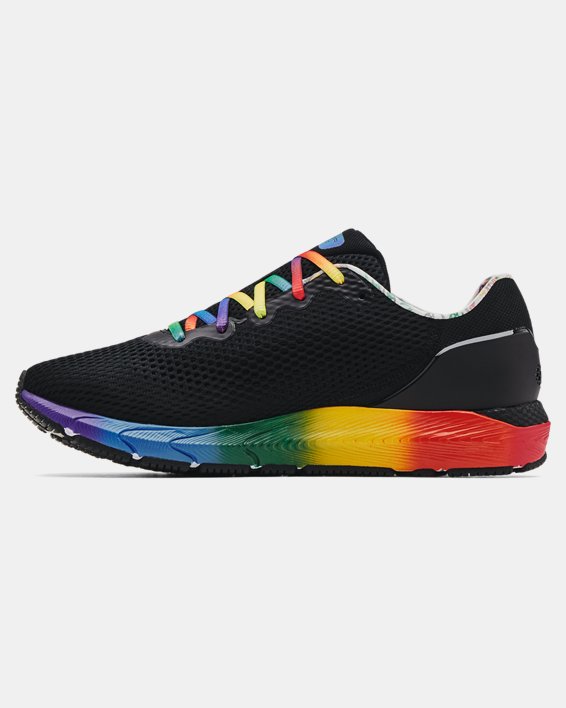 Men's UA HOVR™ Sonic 4 Pride Running Shoes, Black, pdpMainDesktop image number 2